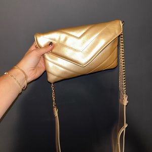 Gold Purse / cross body small